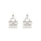 マークジェイコブス MARC JACOBS THE TOTE BAG CHARM EARRINGS ピアス 2P3JER001J46-029 totebagチャーム レディース シルバー